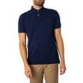 thumbnail image 1 of Polo Ralph Lauren Navy Short Sleeve Knit Polo Shirt, Brand Size XX-Large, 1 of 5