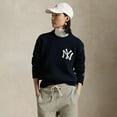 thumbnail image 1 of Polo Ralph Lauren Navy Yankees  Sweater, 1 of 3