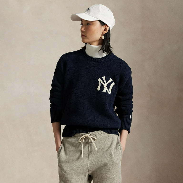 Polo Ralph Lauren Navy Yankees Sweater - Walmart.com