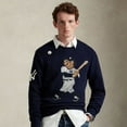 thumbnail image 1 of Polo Ralph Lauren  Navy Yankees Wool Bear Sweater, 1 of 7