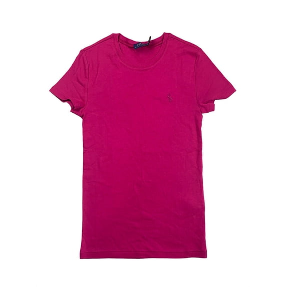 Polo Ralph Lauren PINK Women's Tight T-shirt, US Small