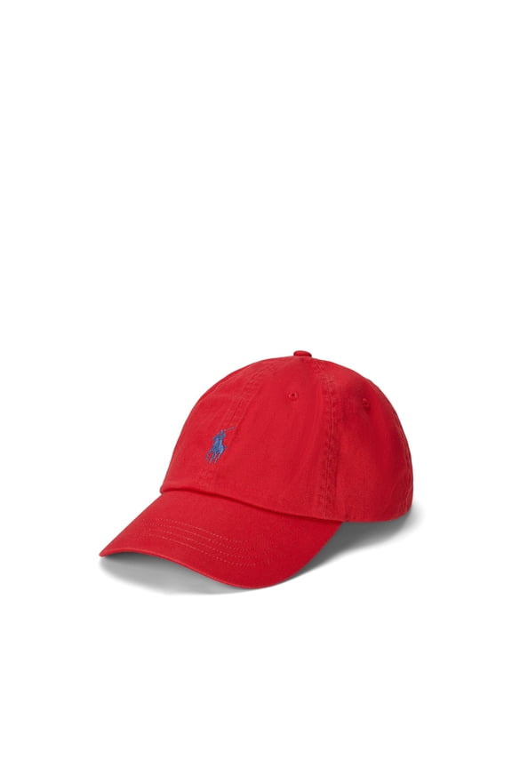 , Men's, Cotton Chino Ball Cap, Post Red, Medium