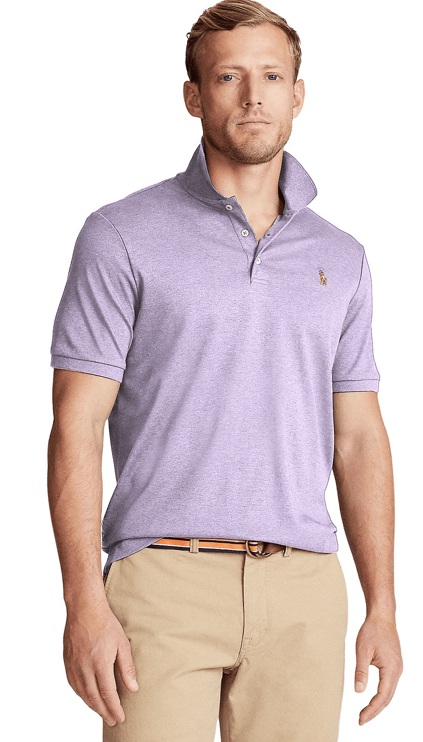 Ralph Lauren Soft Cotton Polo Shirt - Purple Heather (Classic) – Online  Sneaker Store