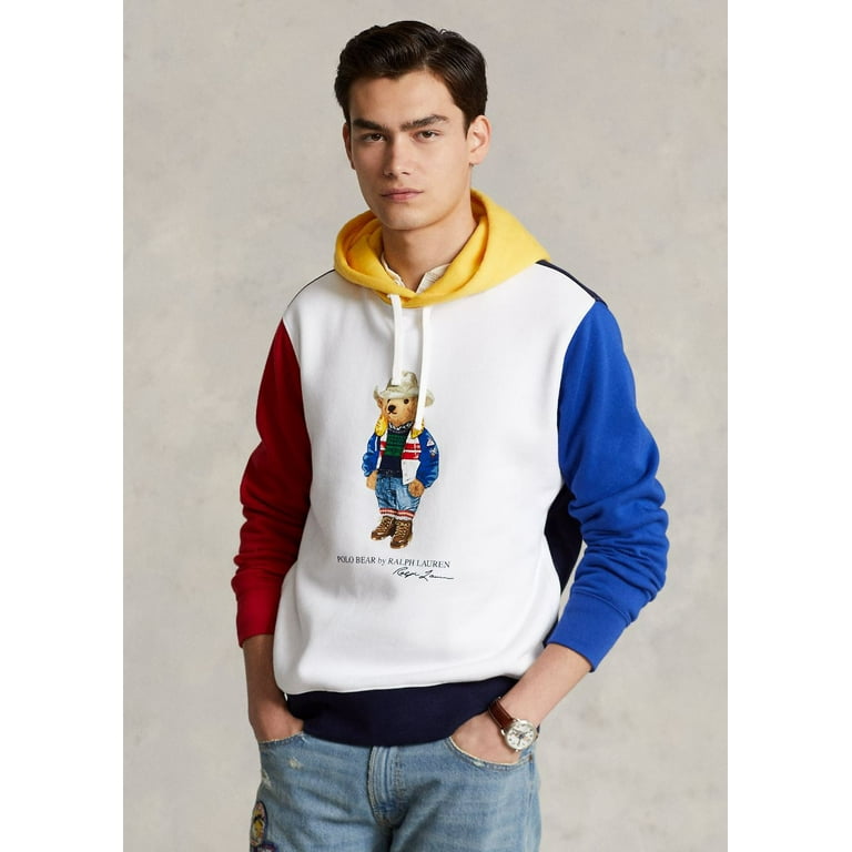 Polo Ralph Lauren Polo Bear Colorblocked Fleece Hoodie