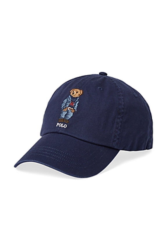 Polo Bear Twill Ball Cap Newport Navy Blue Baseball Hat