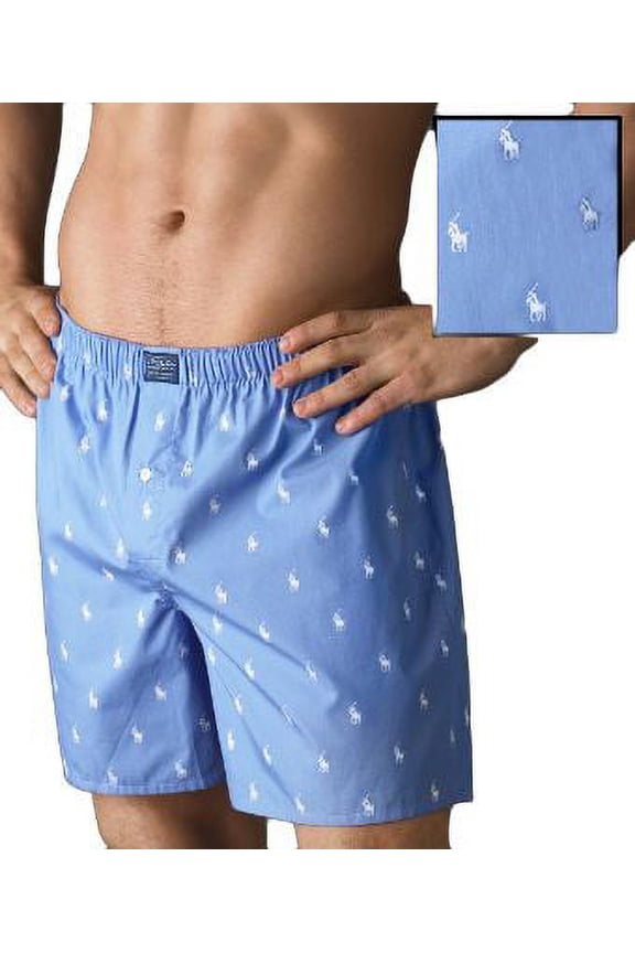Mens Polo Player Woven Boxer Style-676R