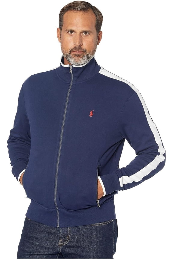 RL Interlock Full Zip Track Jacket Big Tall 2XLT 2X Long Tall