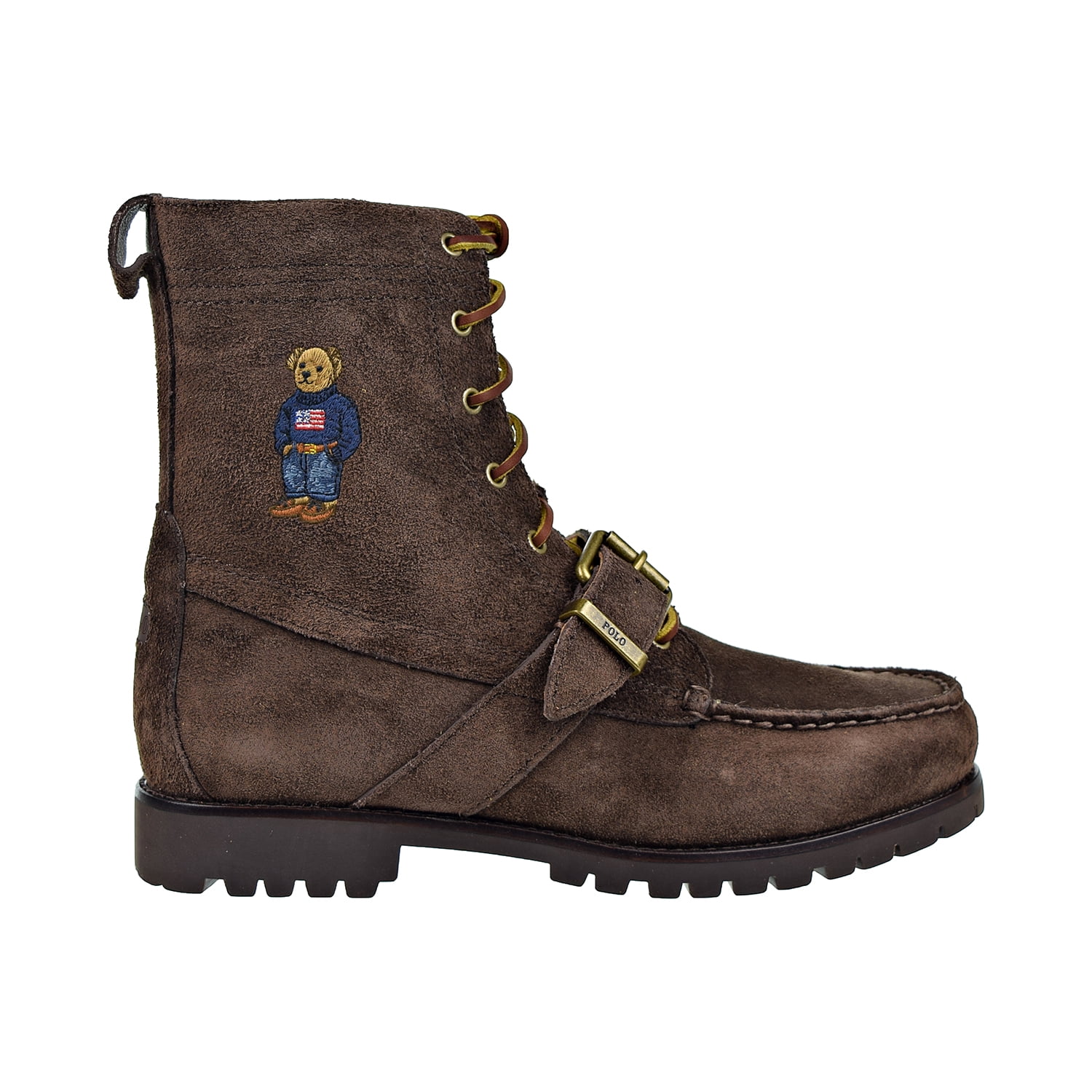 NWOB Polo Ralph Lauren Men\'s Ranger Boot Pull Up Grain Tumbled Leather 
Sz 9.5 Amazon.com | Polo Ralph Lauren Men main image 3