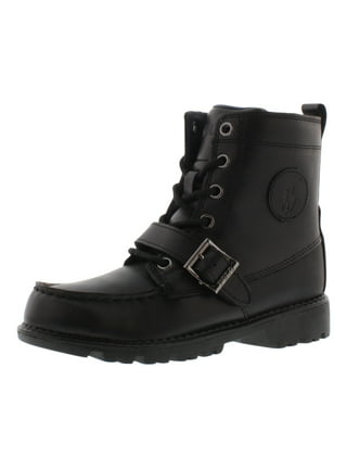 Boys black polo boots sales