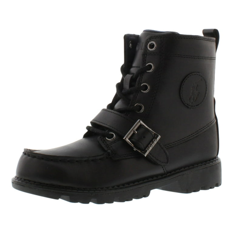 Polo Ralph Lauren Ranger Hi Ii Boots Kid s Shoes Size 12 Color Black Walmart