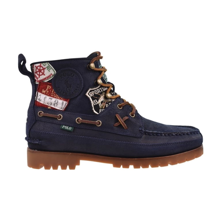 Polo Ralph Lauren Ranger Mid Men's Boots Blue Suede 812974124-001