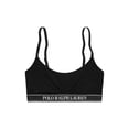 thumbnail image 1 of Polo Ralph Lauren Repeat-Logo Cropped Scoopneck Tank - 4P1004 (Onyx, XS), 1 of 3