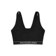 thumbnail image 1 of Polo Ralph Lauren Repeat-Logo Scoop Cropped Tank - 4P1025 (Onyx, L), 1 of 4
