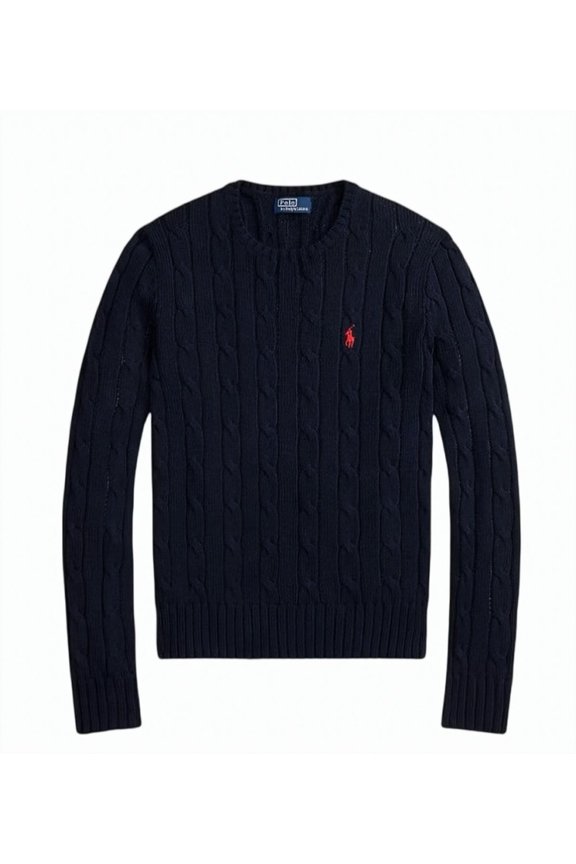 Rinett Cable Knit Cotton Sweater (Women's)