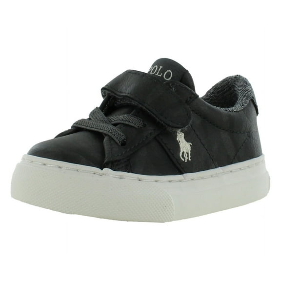 Polo Ralph Lauren Sayer Infant/Toddler Shoes Size 5, Color: Grey Camo/Cream