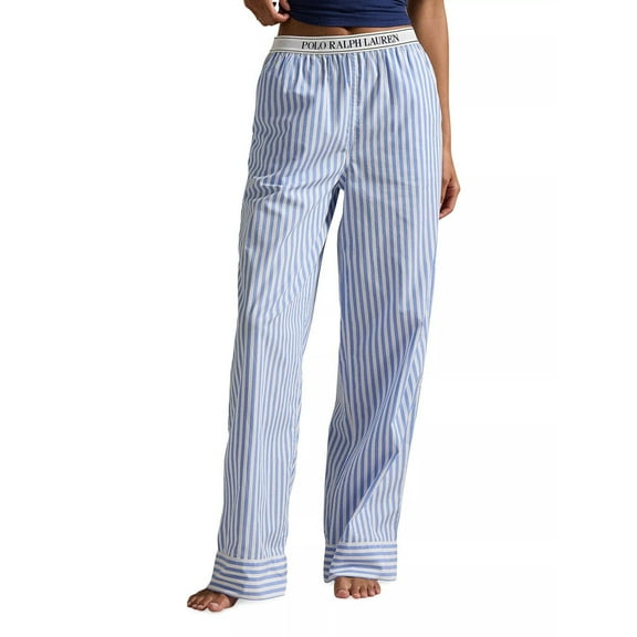 Polo Ralph Lauren Shirting Stripes Striped Cotton Pants - 4P0137 -R3930 (XL,  White Cloud Hydrangea)