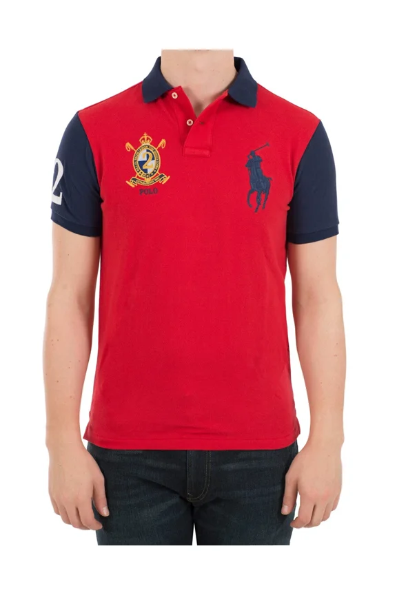 Short-Sleeve Polo Shirt Size M