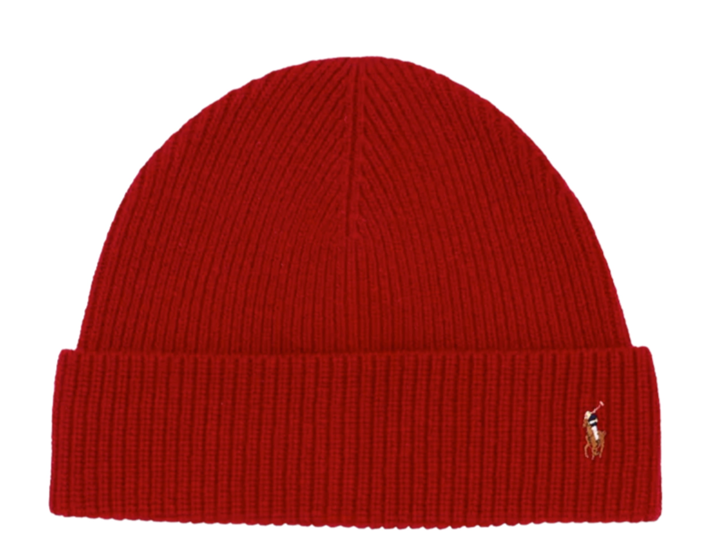 Polo Ralph Lauren Signature Cuff Knit Hat, 80% Wool 20% Nylon