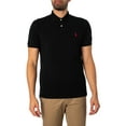 thumbnail image 1 of Polo Ralph Lauren Slim Polo Shirt, Black, 1 of 5