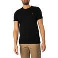 thumbnail image 1 of Polo Ralph Lauren Slim T-Shirt, Black, 1 of 5
