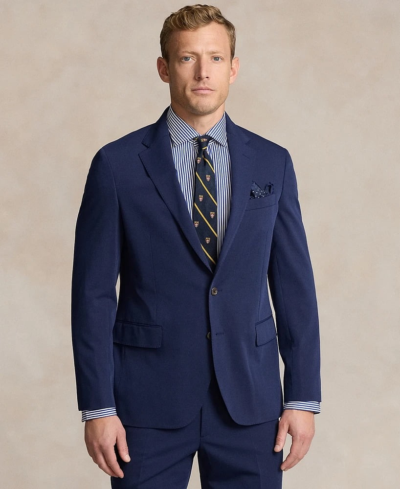 Polo Ralph Lauren Sport Coat Men's 42R Navy Single-Breasted Twill