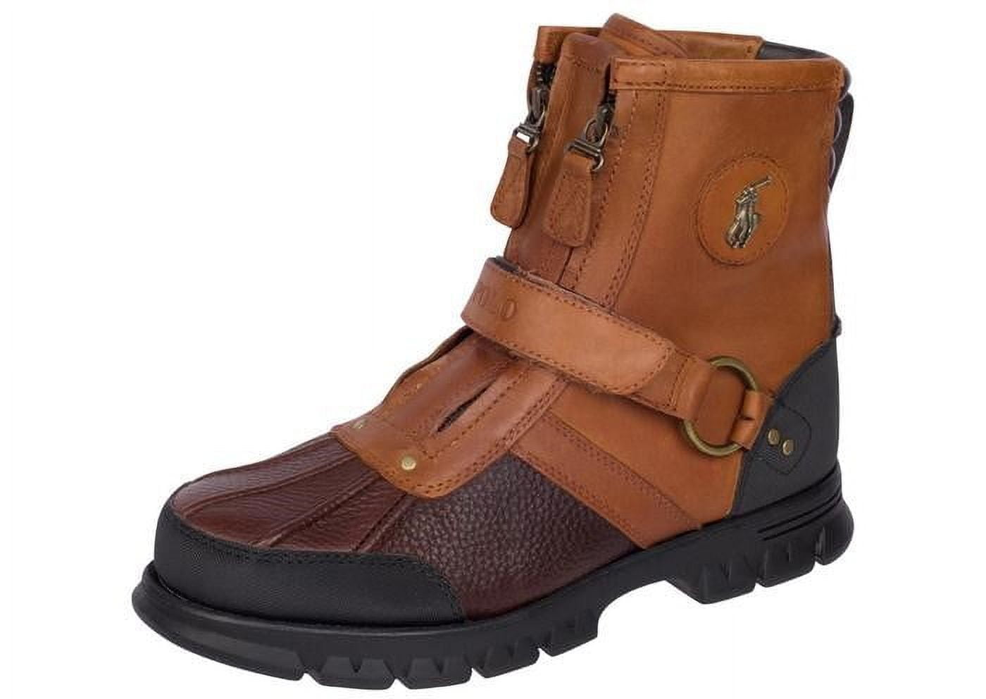 Polo Ralph Lauren Stores have two different material boots