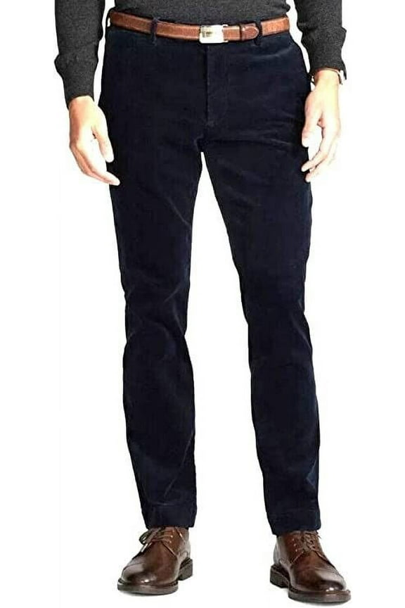 Stretch Classic Fit Men's Corduroy Pants Size 34x32