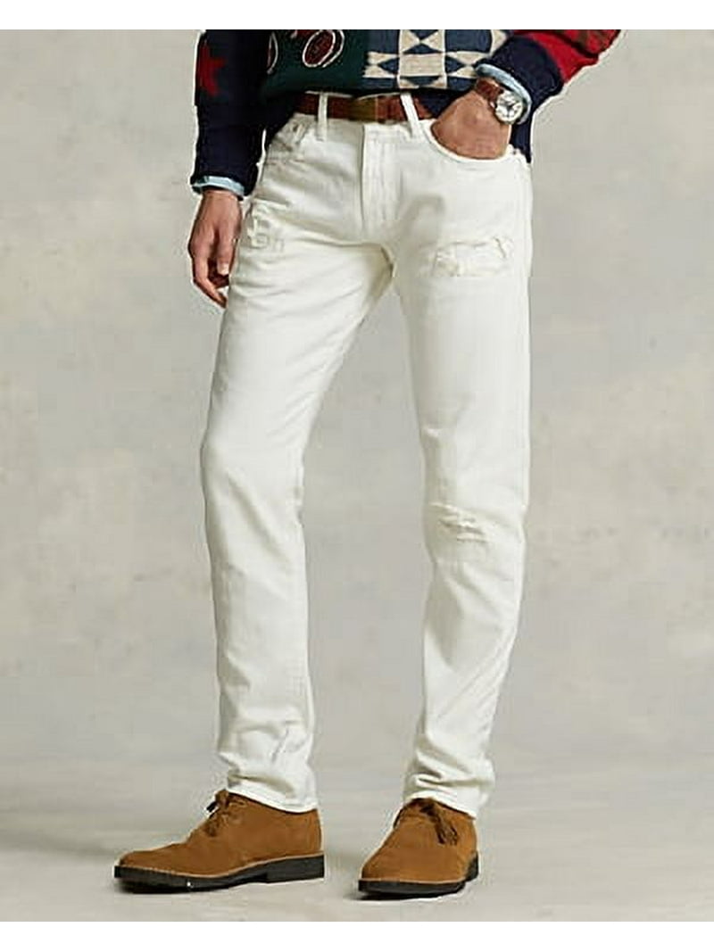 パンツ Polo Ralph Lauren The Sullivan Slim 32 Polo Ralph Lauren Sullivan Slim Distressed Jeans White 34 x
