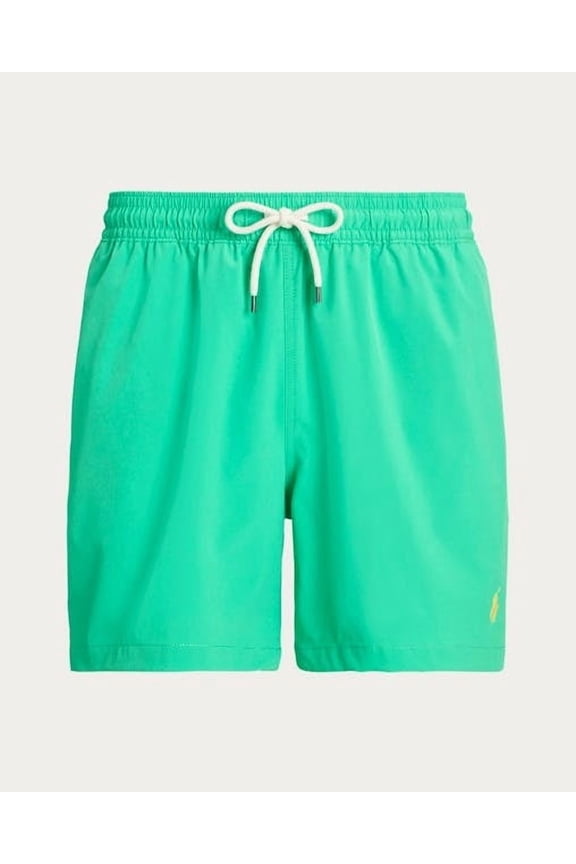 Swim Trunks Mens 2XL Kelly Green 5.75-Inch Traveler Classic