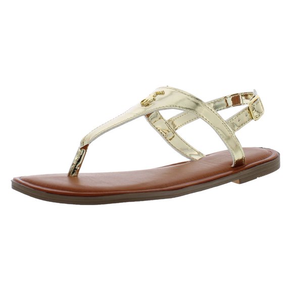 Polo Ralph Lauren Tierney IV GS Girls Shoes Size 6, Color: Gold Metallic/Gold