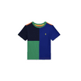 thumbnail image 1 of Polo Ralph Lauren Toddler and Little Boys Color-Blocked Cotton Jersey Tee - Multi, 1 of 2