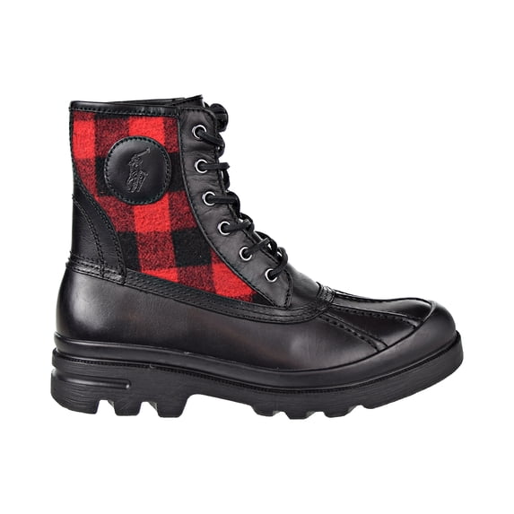 Polo Ralph Lauren Udel Bo CSL Boots - Black/Red - Mens - 8.5