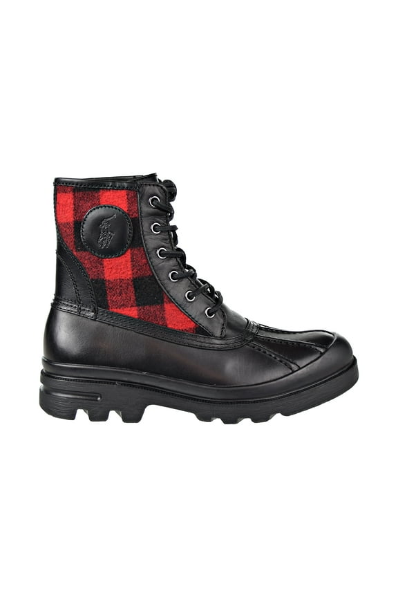 Udel Men's Duck Boot Black/Red 812710924-001
