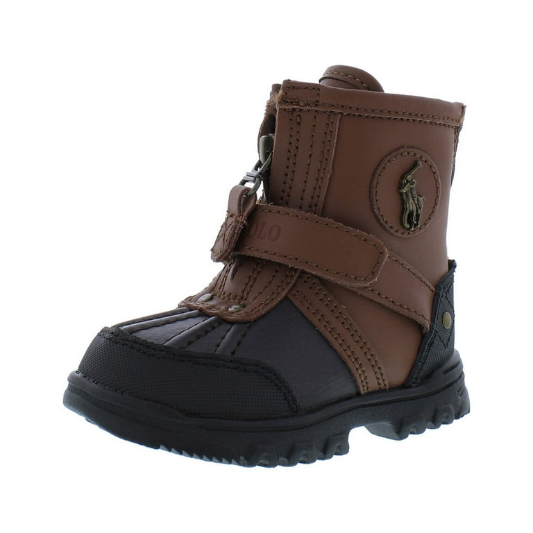 Conquered Boot by Polo Ralph Lauren Baby Toddler Brown Black Mens Size 8