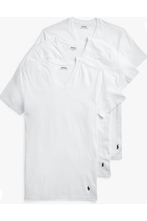 V-Neck Cotton, Undershirt (Men's)
