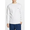 thumbnail image 1 of Polo Ralph Lauren WHITE Men's Waffle Knit Thermal Crew T-Shirt, US X-Large, 1 of 3