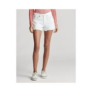 Polo Ralph Lauren WHITE Women's French Knot Embroidery Sophia Short US 28