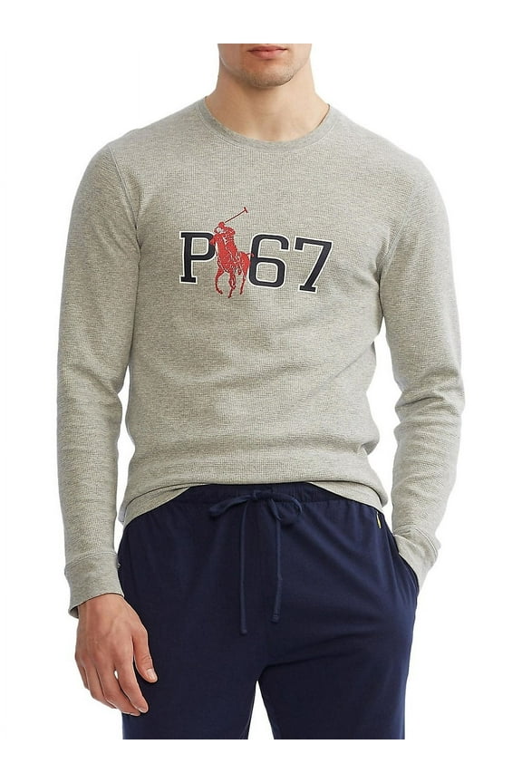 Waffle-Knit Sleepshirt Size M