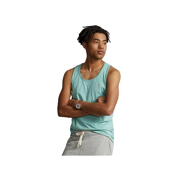 Polo Ralph Lauren Washed Jersey Tank Top Shirt Essex Green 2XL