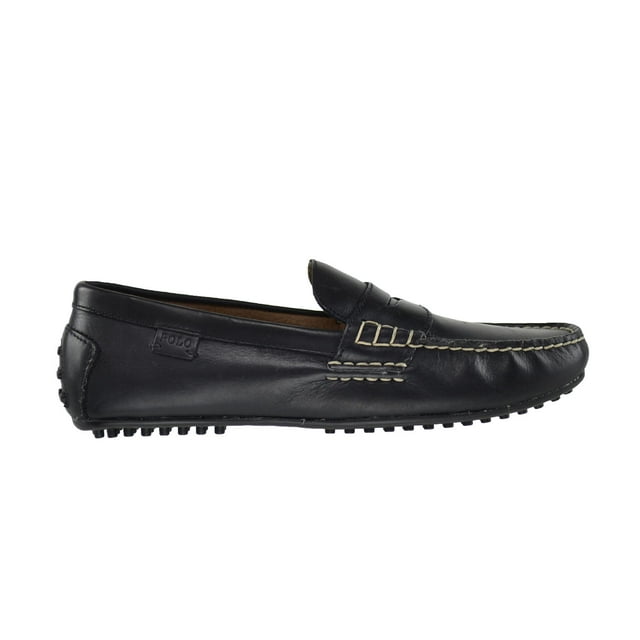 Polo Ralph Lauren Wes Smooth Pull Up Men's Loafers Black 803200174-001