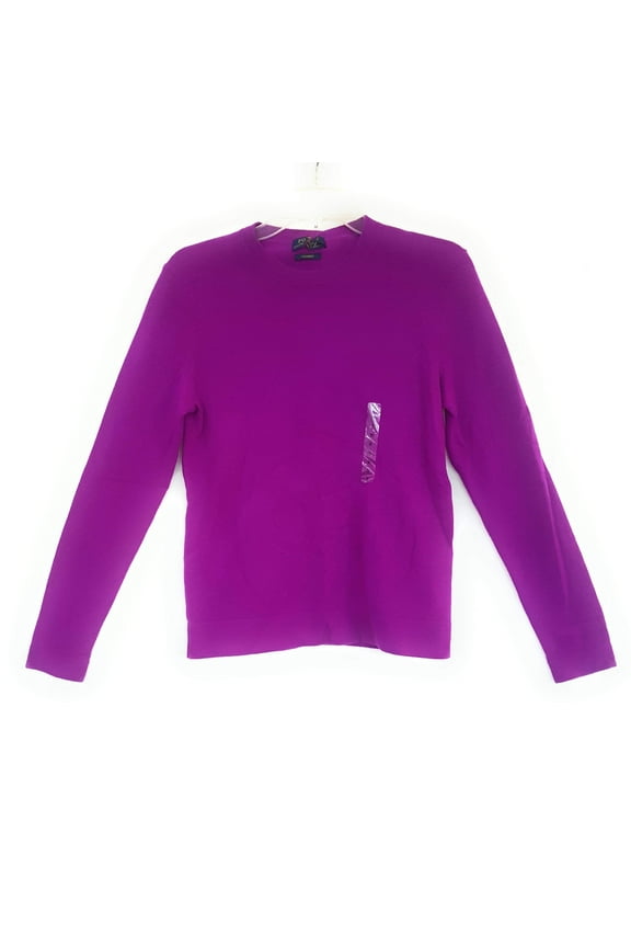 Women's Long Sleeve Sweeter, Purple, Small
