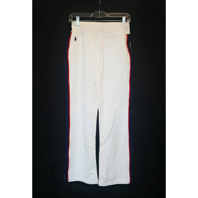 Polo Ralph Lauren Women's Sweatpants, White, Small