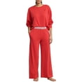 thumbnail image 1 of Polo Ralph Lauren Womens Sweatshirt Knit Pajama Set Style-4P8030, 1 of 5