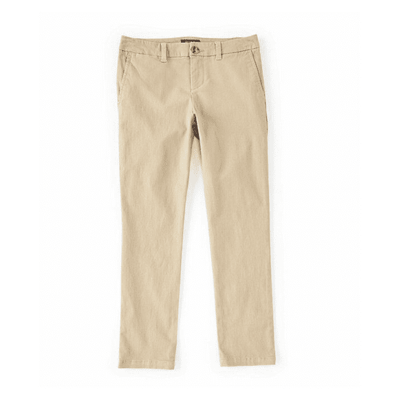 Childrenswear Girls Slim-Fit Stretch Chino Pants,SIZE 16