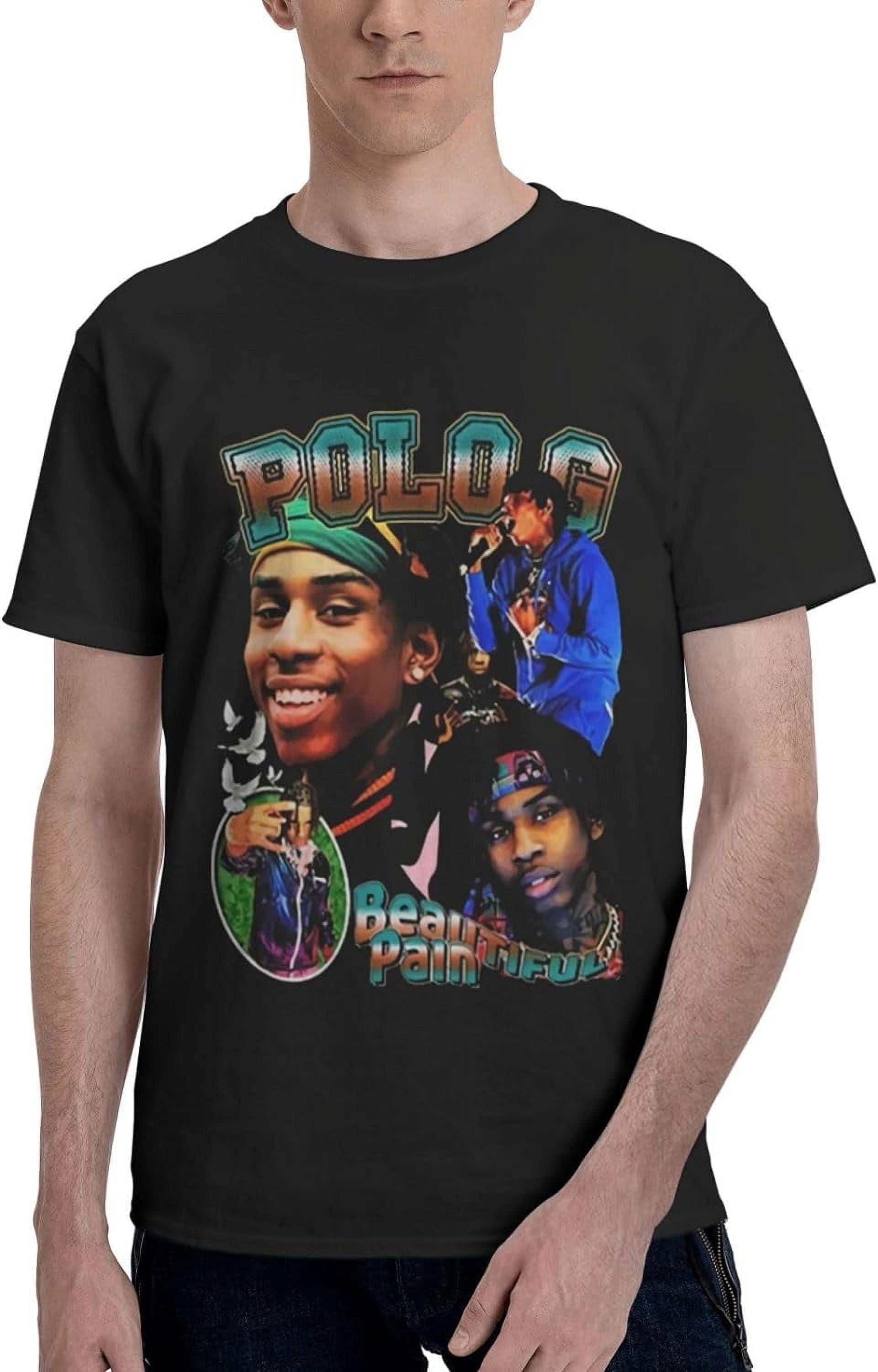 Polo Rapper G Mens Womens Hip Hop Rap Trap Rapper Streetwear