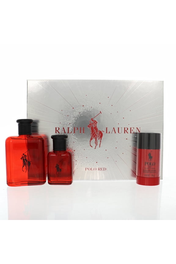 Polo Red 4.2 Eau De Toilette Spray by Ralph Lauren Gift Set for Men