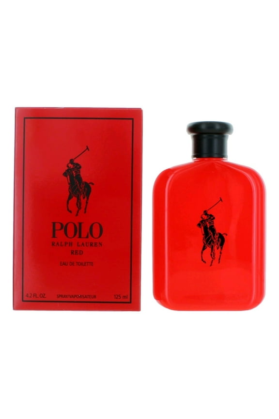 Polo Red by Ralph Lauren, 4.2 oz EDT Spray for Men