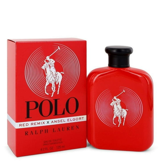 Polo Red Remix X Ansel Elgort / Ralph Lauren EDT Spray 4.2 oz (125 ml) (m)