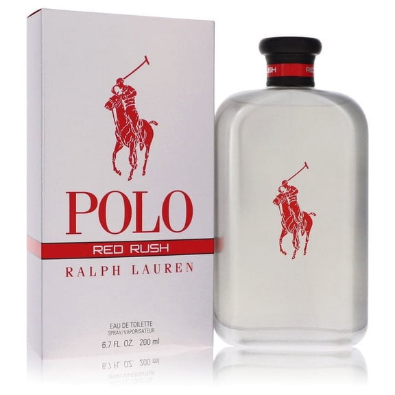Polo Red Rush Cologne By Ralph Lauren Eau De Toilette Spray 6.7 oz