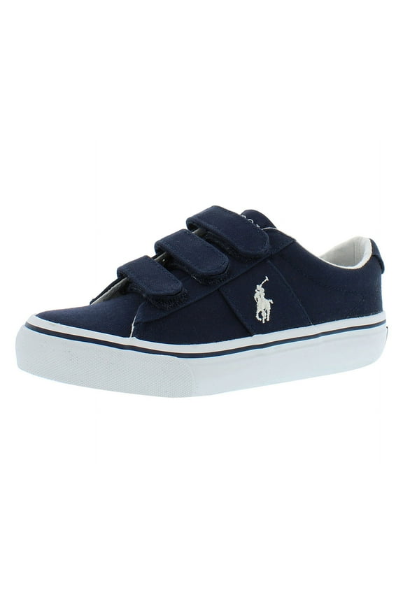 Sayer EZ PS Boys Shoes Size 2.5, Color: Navy/Paper White
